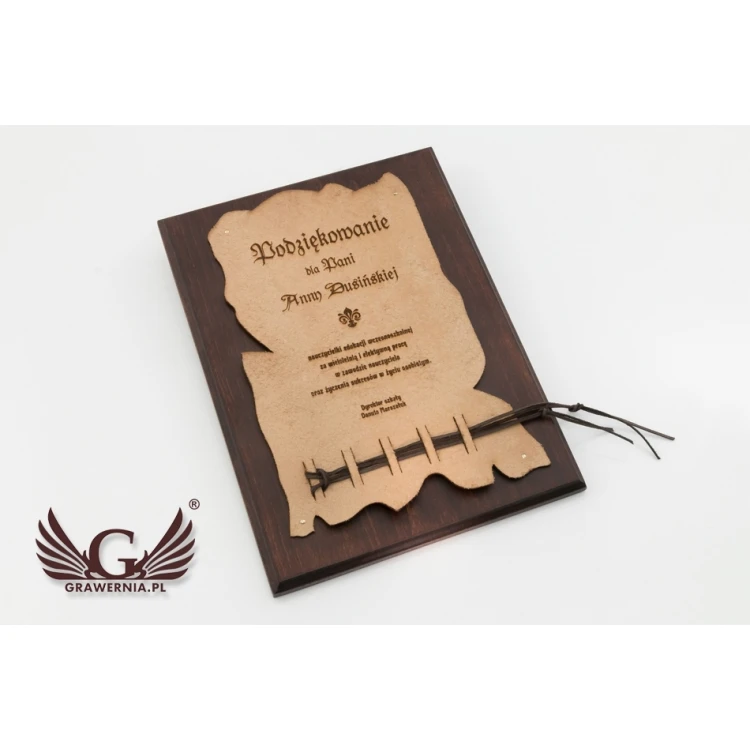 Diploma on Leather - Pattern A - DSK001