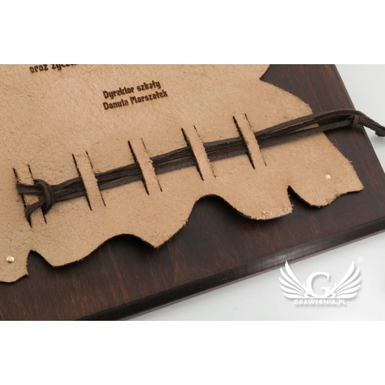 Diploma on Leather - Pattern A - DSK001