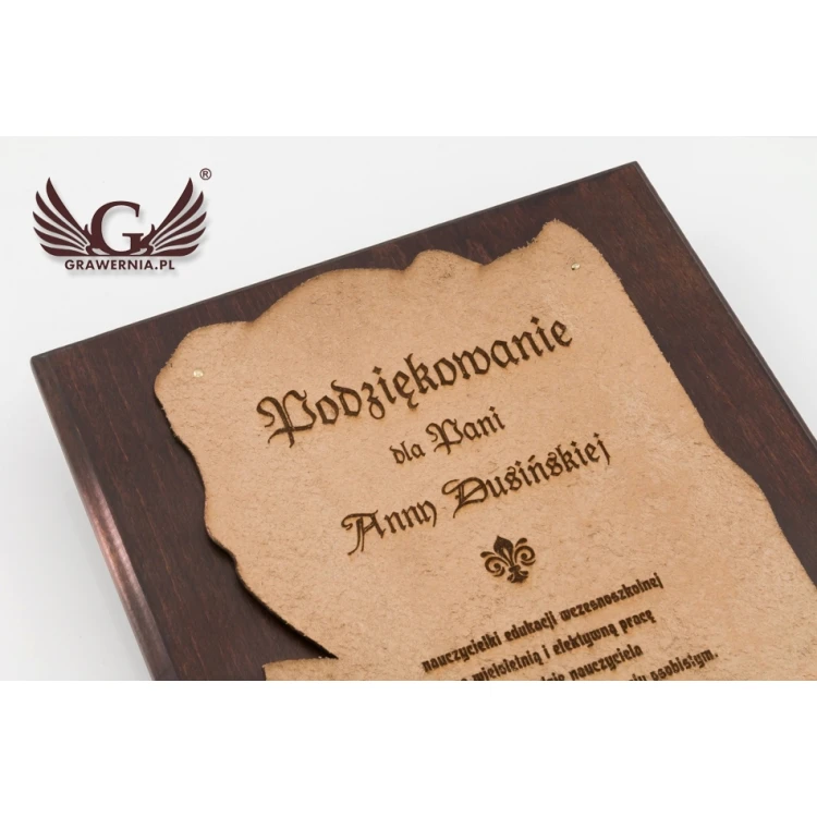 Diploma on Leather - Pattern A - DSK001