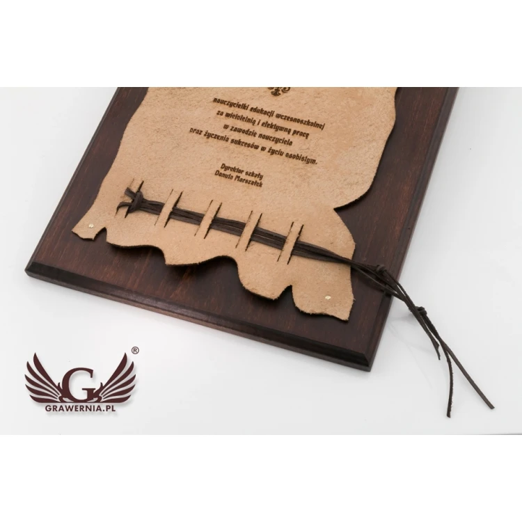Diploma on Leather - Pattern A - DSK001