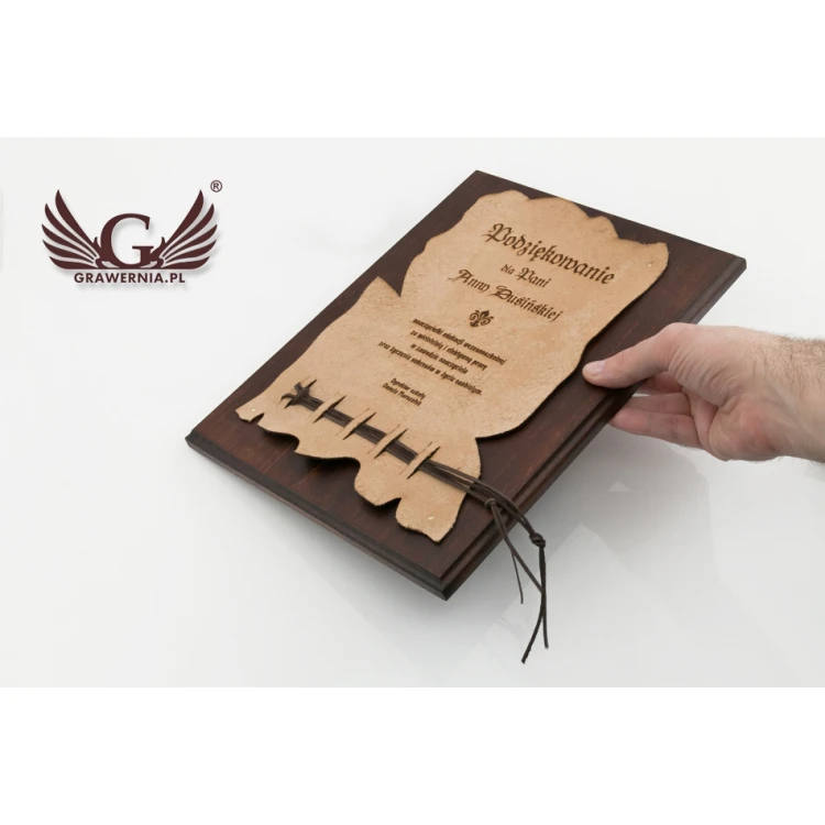 Diploma on Leather - Pattern A - DSK001