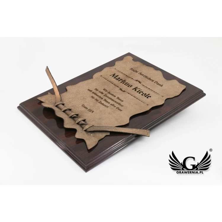 Diploma on Leather - Pattern B - DSK002