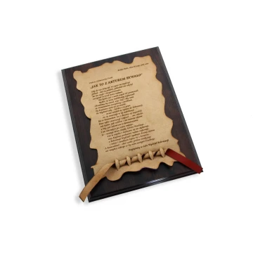 Diploma on Leather - Pattern B - DSK002