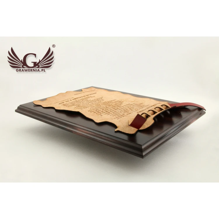 Diploma on Leather - Pattern B - DSK002