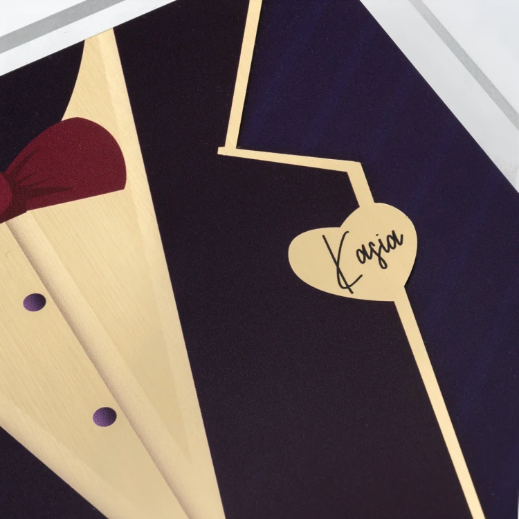 Bachelor Party Diploma - Colorful UV Print - DUV092