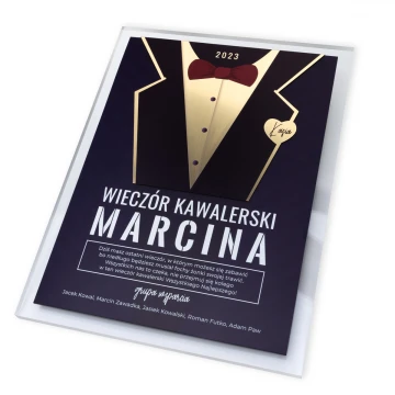 Bachelor Party Diploma - Colorful UV Print - DUV092