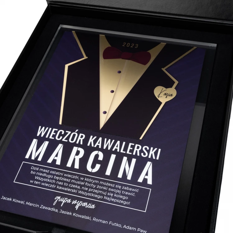 Bachelor Party Diploma - Colorful UV Print - DUV092