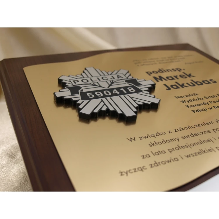 Souvenir Diploma with Police Logo - SL014