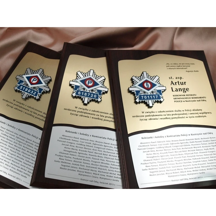 DIPLOMA POLICE - SL022