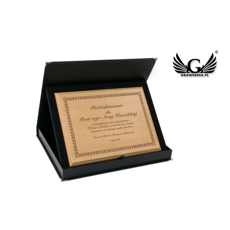 Laser Engraved Prospect Diploma - size: 305x228mm - DS029