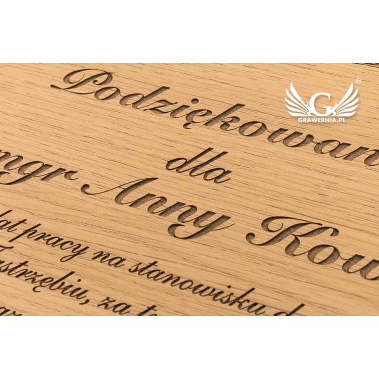 Laser Engraved Prospect Diploma - size: 305x228mm - DS029