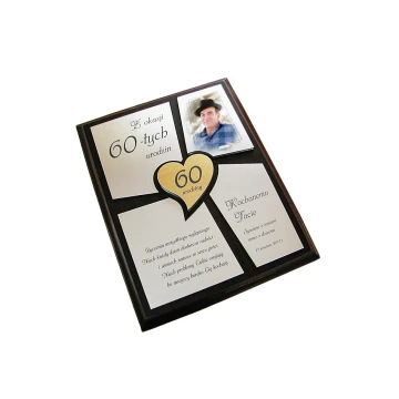 ANNIVERSARY CERTIFICATE 4-part with heart and photo - LP011