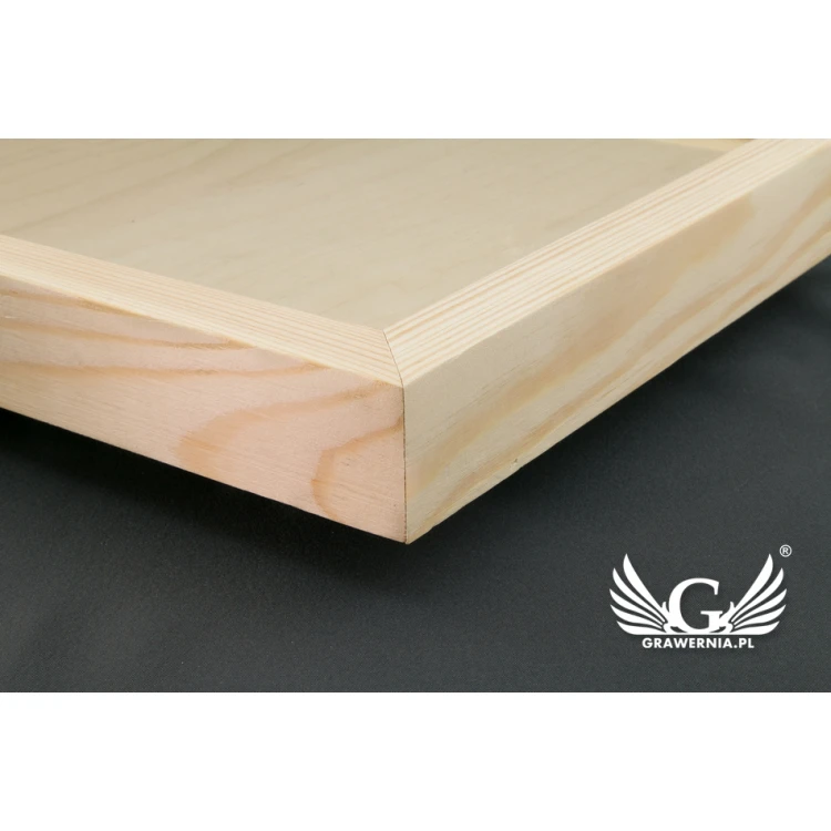 Harvest Festival Diploma in Wooden Frame - A4 - Laser Engraved - NAT006