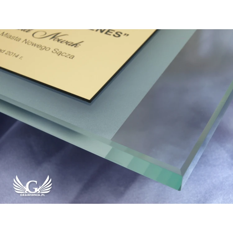 GLASS DIPLOMA - DSZ001 - Certificate, Appreciation, Distinction