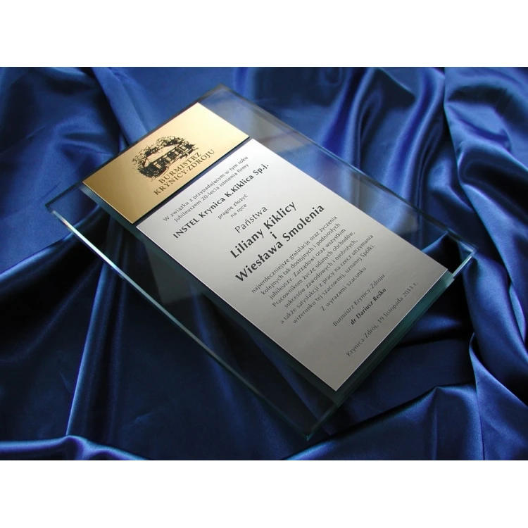 GLASS DIPLOMA - DSZ006 - Certificate, Appreciation, Distinction