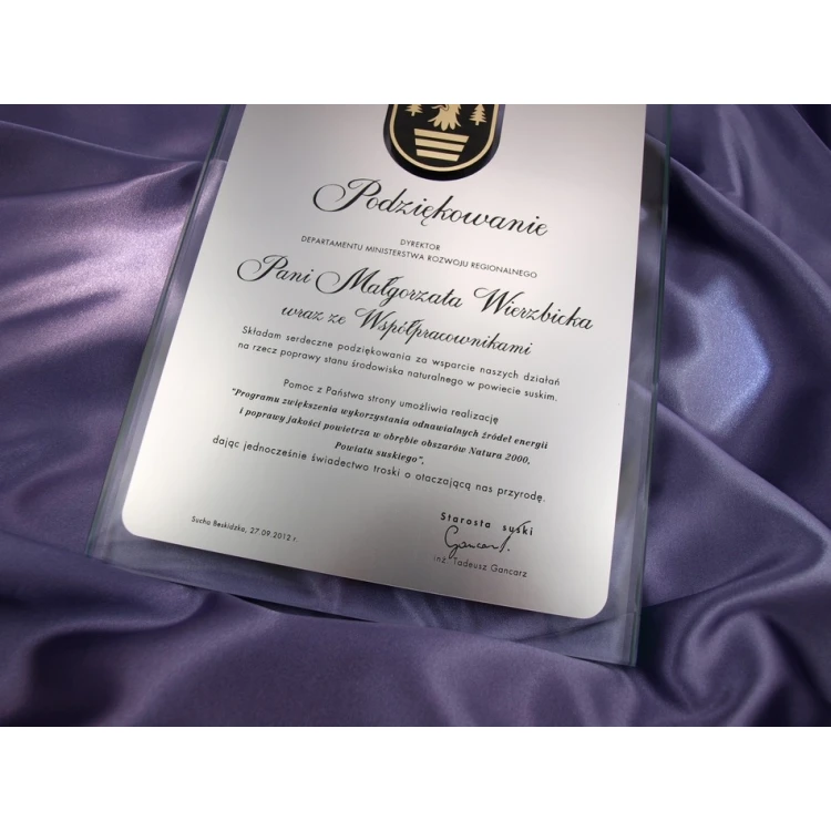 GLASS DIPLOMA - DSZ014 - vertical