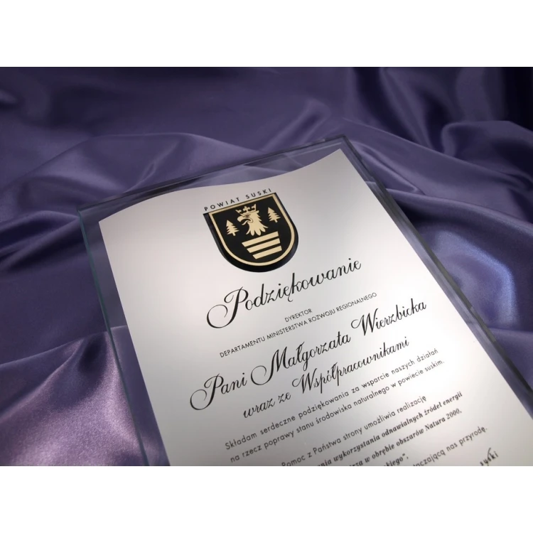 GLASS DIPLOMA - DSZ014 - vertical