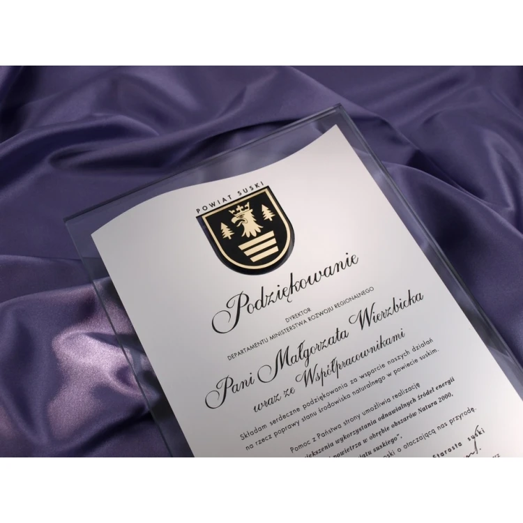GLASS DIPLOMA - DSZ014 - vertical