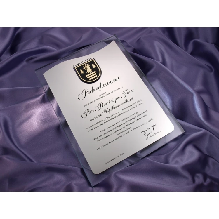 GLASS DIPLOMA - DSZ014 - vertical
