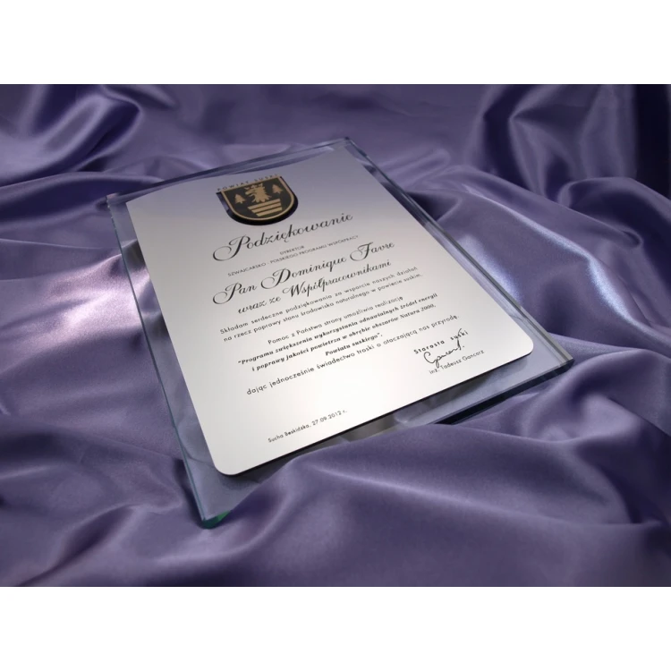 GLASS DIPLOMA - DSZ014 - vertical