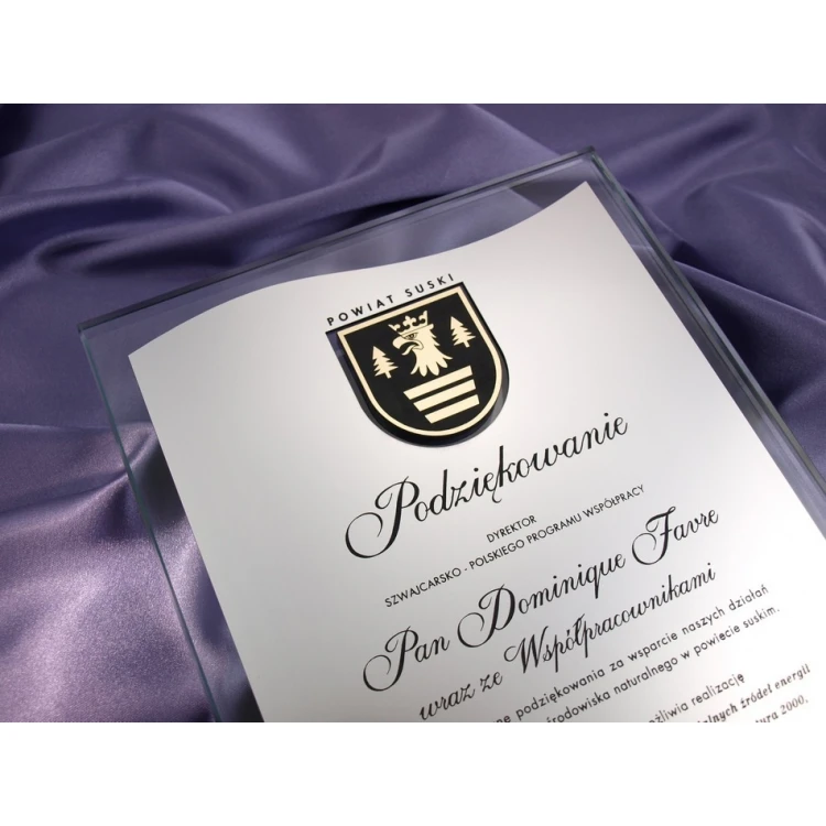 GLASS DIPLOMA - DSZ014 - vertical