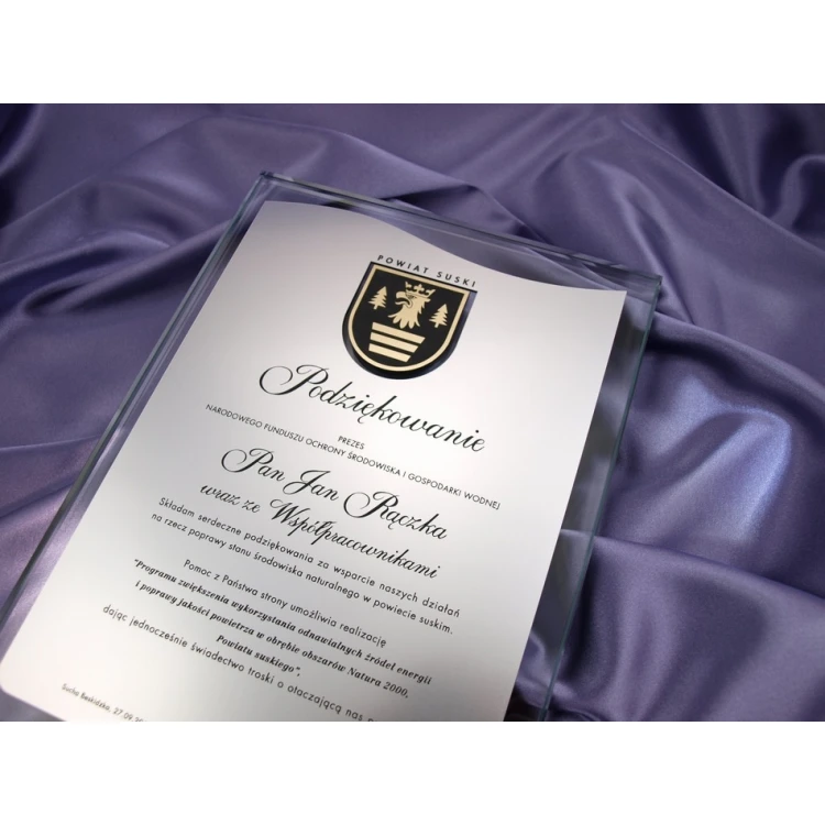 GLASS DIPLOMA - DSZ014 - vertical