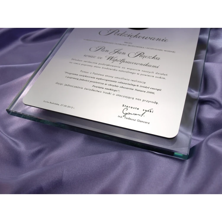 GLASS DIPLOMA - DSZ014 - vertical