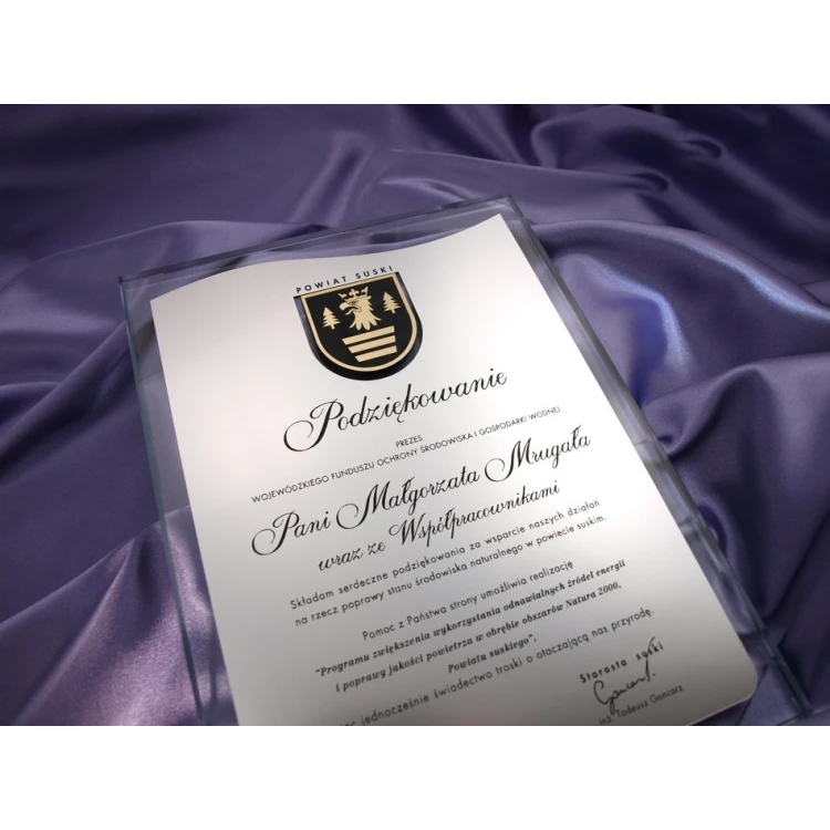 GLASS DIPLOMA - DSZ014 - vertical