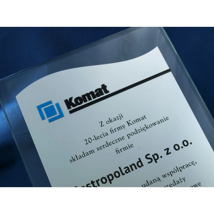 GLASS DIPLOMA - DSZ027 - vertical