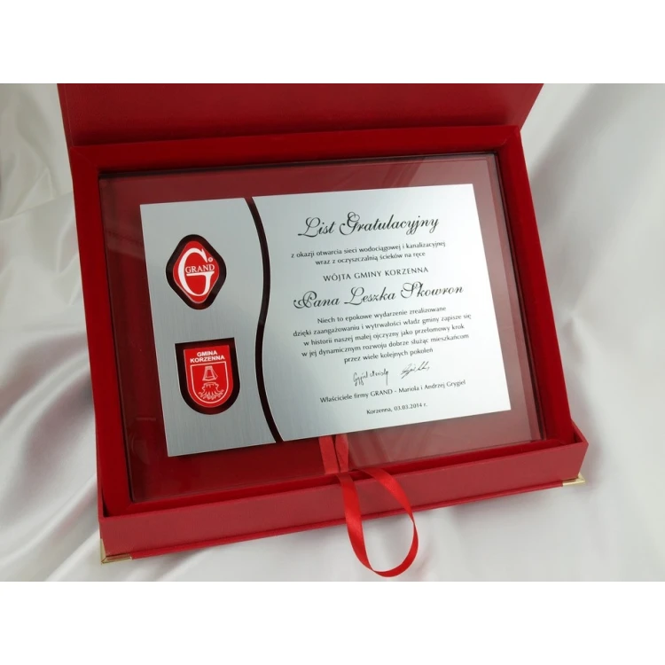 GLASS DIPLOMA - DSZ028 - horizontal