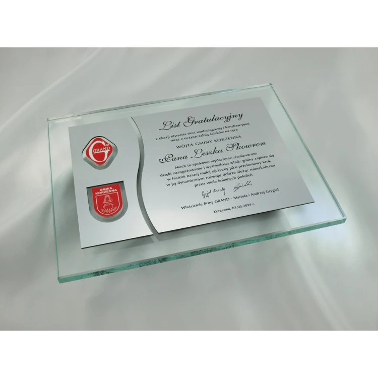 GLASS DIPLOMA - DSZ028 - horizontal