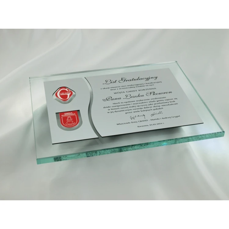GLASS DIPLOMA - DSZ028 - horizontal
