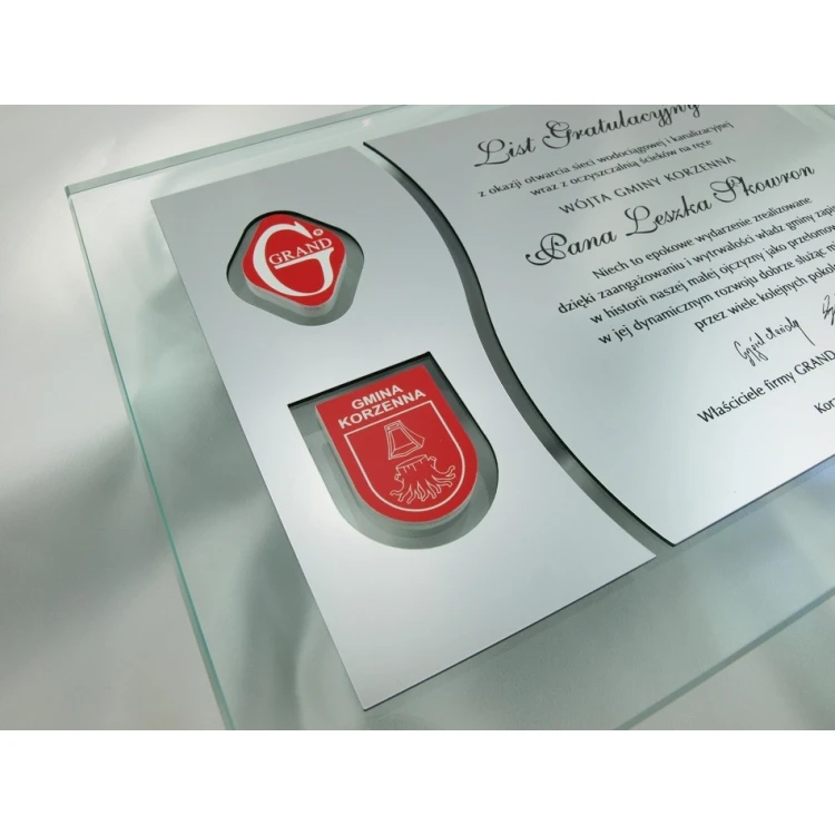GLASS DIPLOMA - DSZ028 - horizontal
