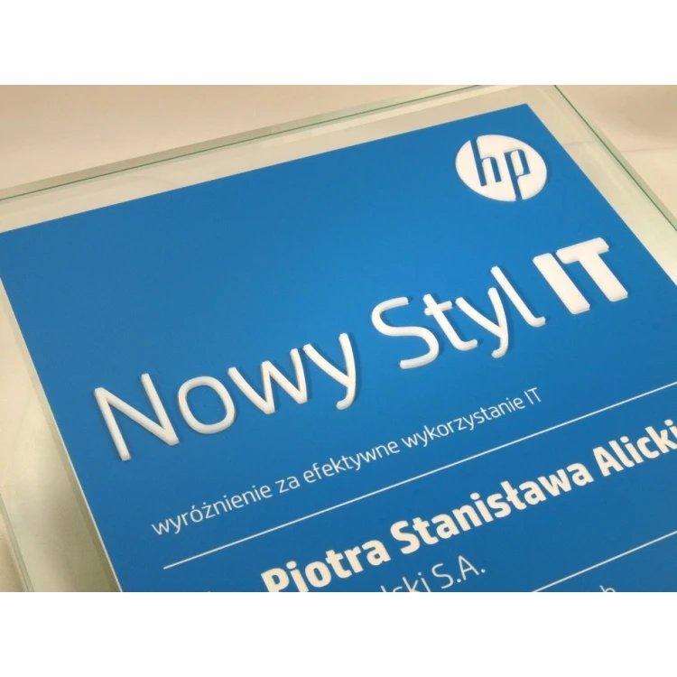 GLASS DIPLOMA - DSZ029 - vertical