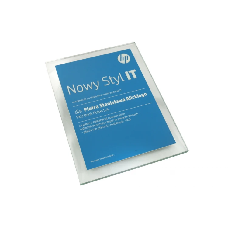 GLASS DIPLOMA - DSZ029 - vertical