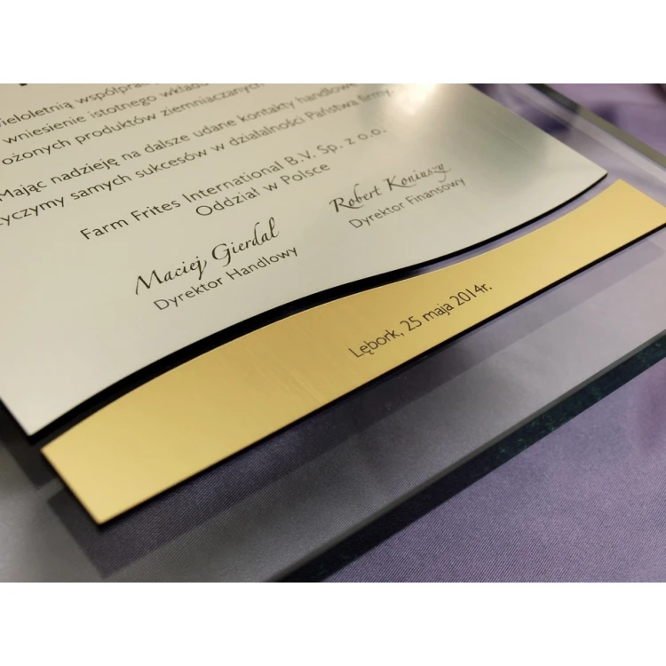 GLASS DIPLOMA - DSZ031 - vertical