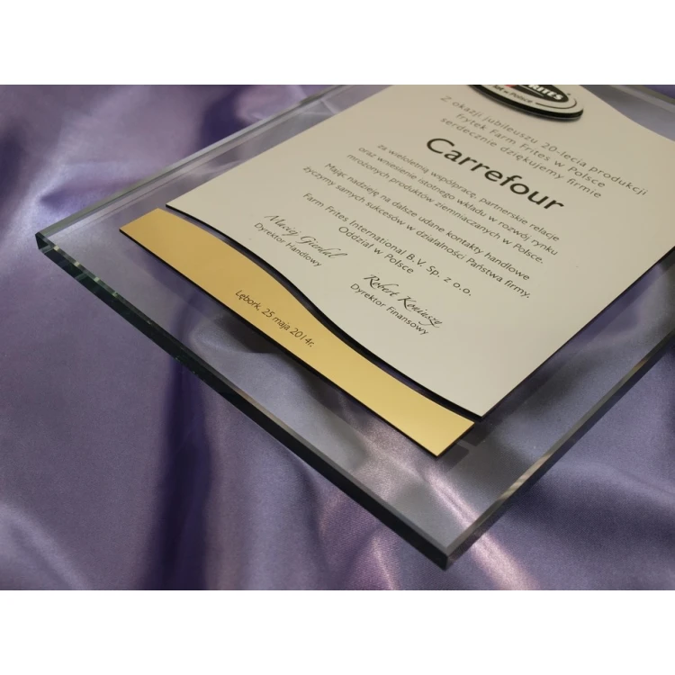 GLASS DIPLOMA - DSZ031 - vertical