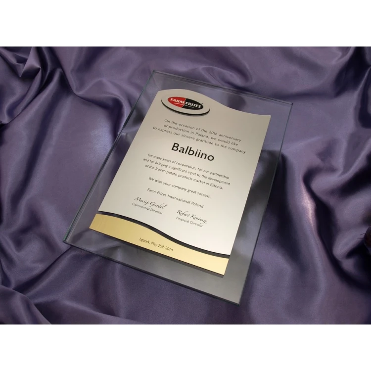 GLASS DIPLOMA - DSZ031 - vertical