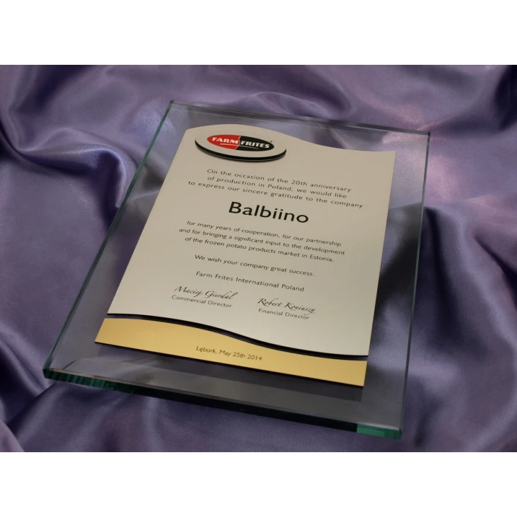 GLASS DIPLOMA - DSZ031 - vertical