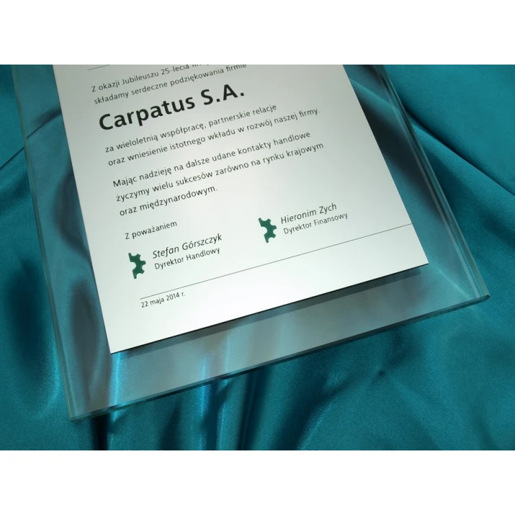 GLASS DIPLOMA - DSZ032 - vertical