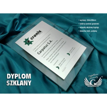 GLASS DIPLOMA - DSZ032 - vertical