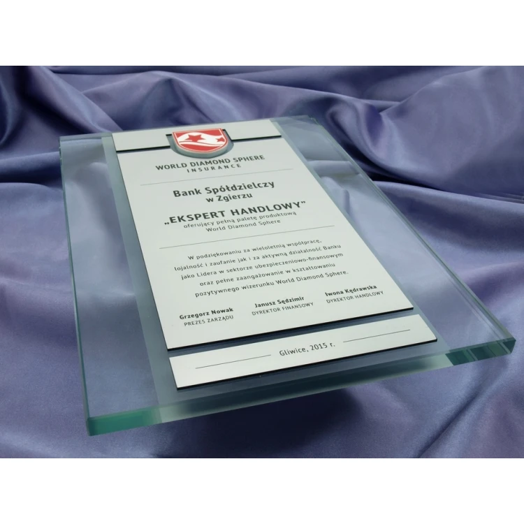 GLASS DIPLOMA - DSZ036 - vertical