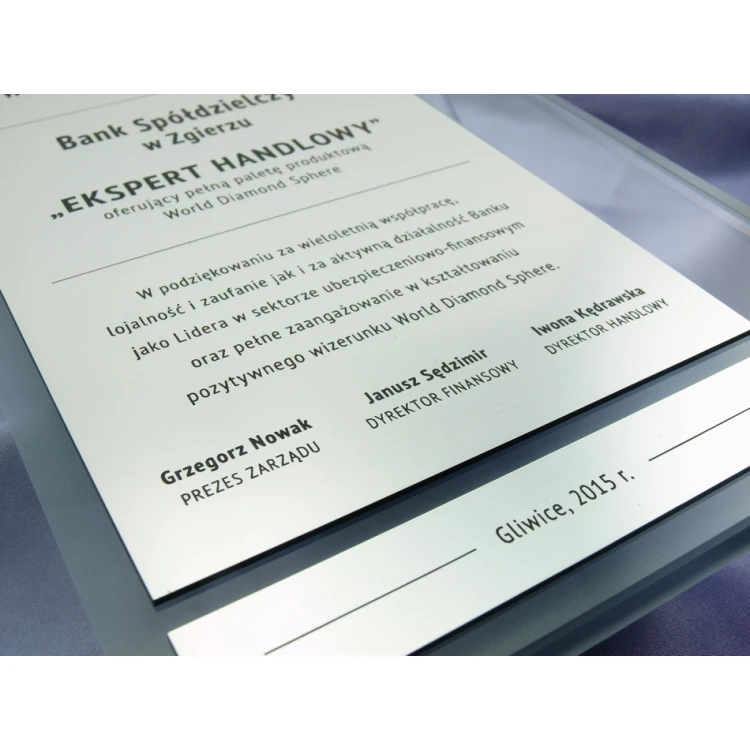 GLASS DIPLOMA - DSZ036 - vertical