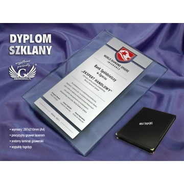 GLASS DIPLOMA - DSZ036 - vertical
