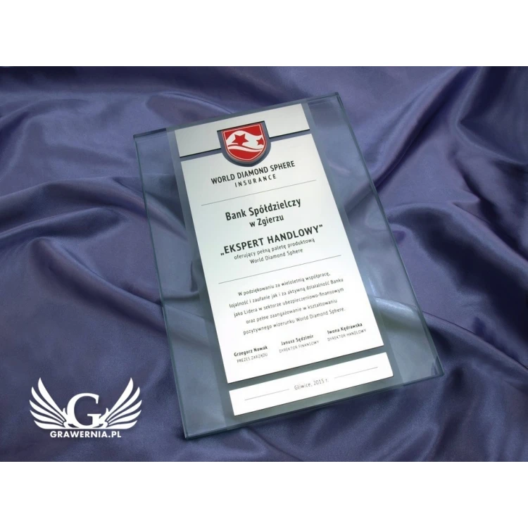 GLASS DIPLOMA - DSZ036 - vertical