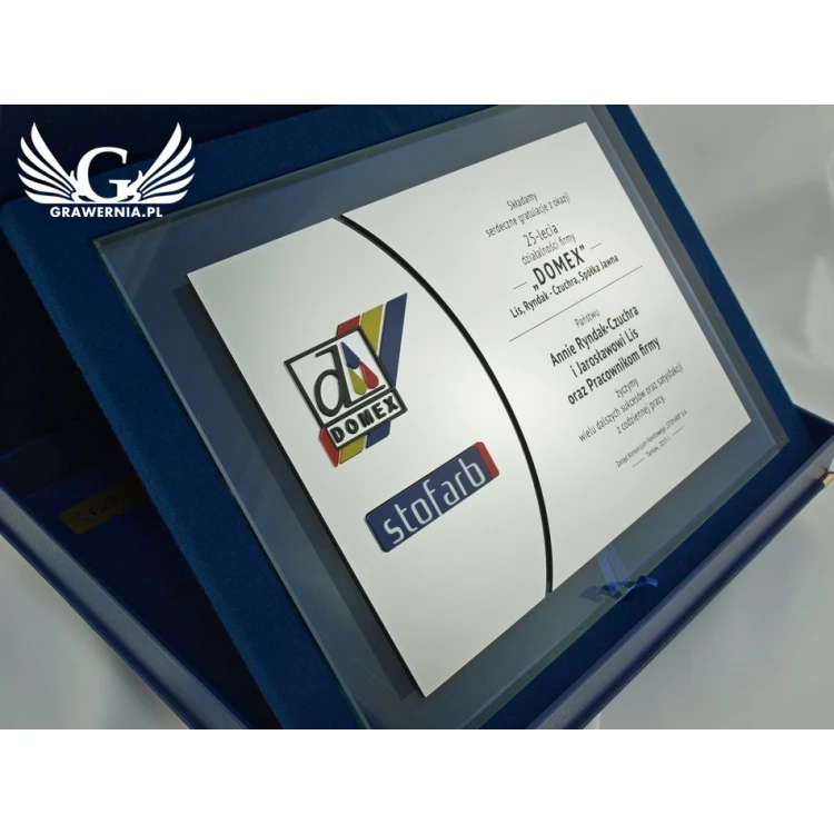 GLASS DIPLOMA - DSZ040 - horizontal