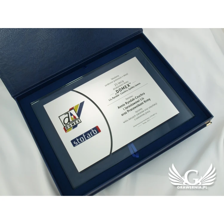 GLASS DIPLOMA - DSZ040 - horizontal