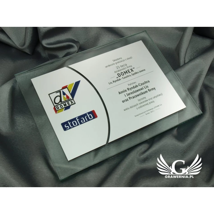 GLASS DIPLOMA - DSZ040 - horizontal