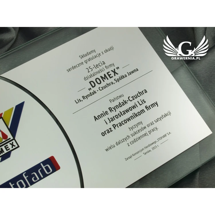 GLASS DIPLOMA - DSZ040 - horizontal