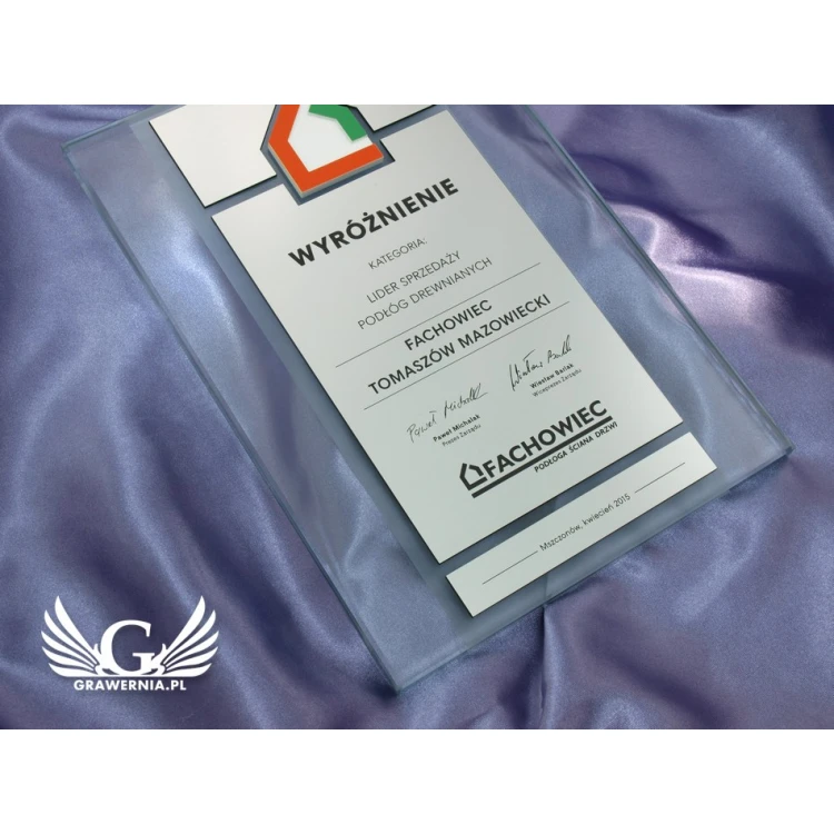 GLASS DIPLOMA - DSZ041 - vertical